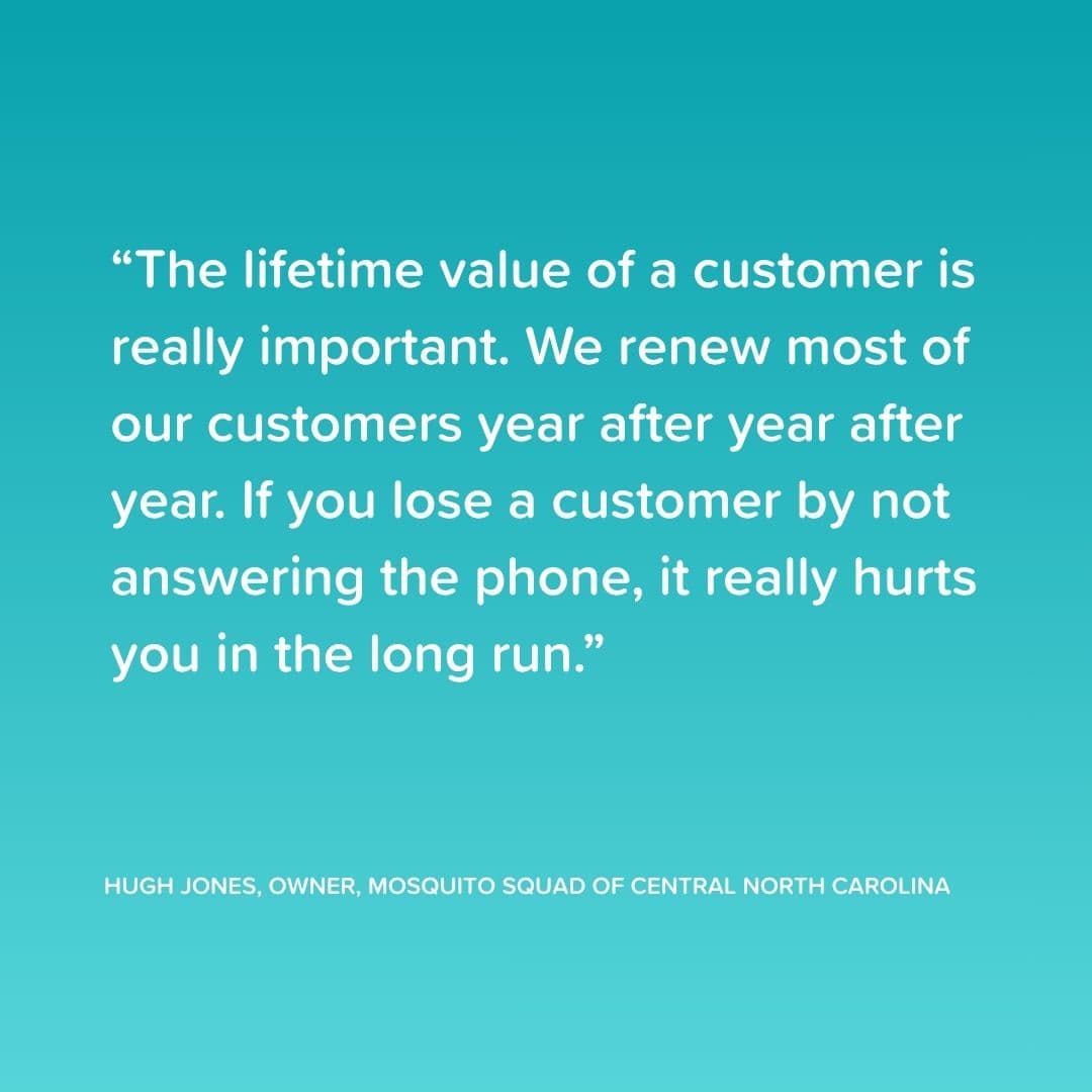 HUGH JONES, MOSQUITO SQUAD OWNER QUOTE