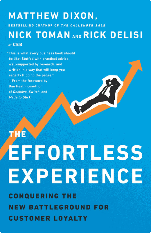 The effortless experience book cover
