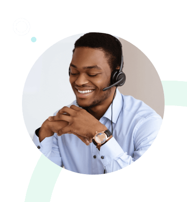 receptionist taking calls